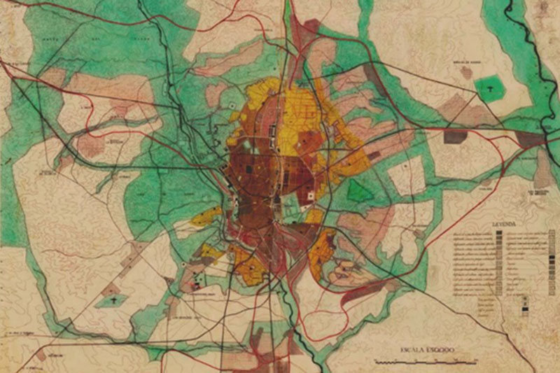 Evolucion urbana Madrid